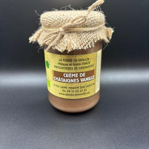 CREME DE CHATAIGNES VANILLE LA FERME DU MOULIN