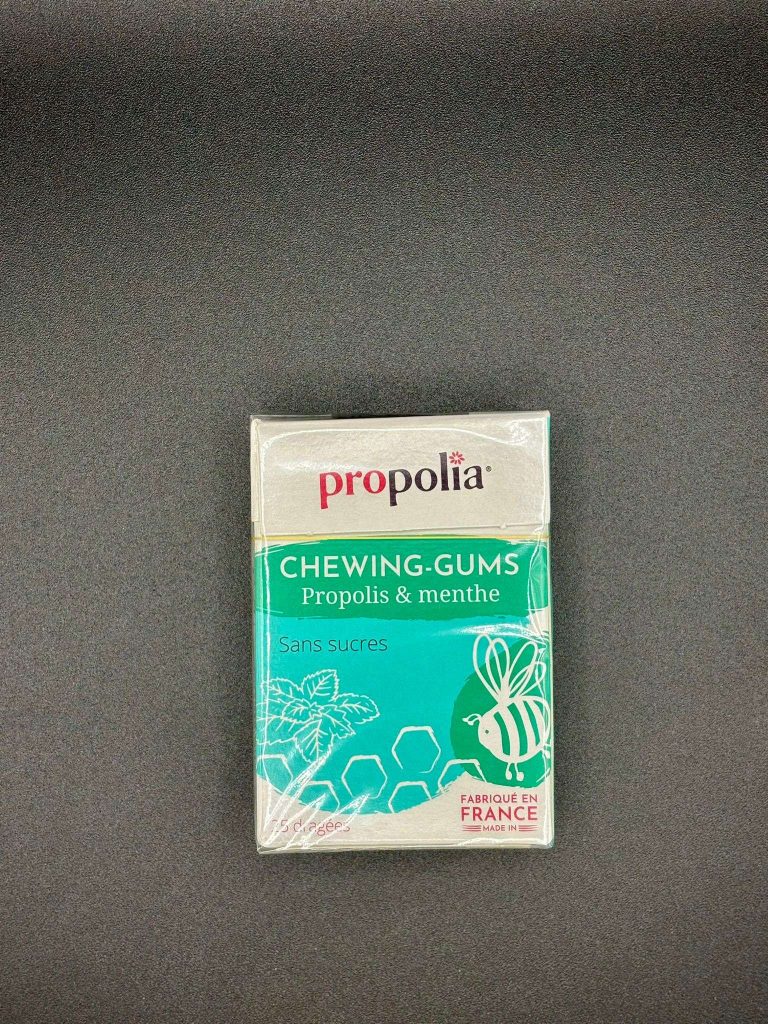 CHEWING GUM SANS SUCRES SAVEUR PROPOLIS & MENTHE