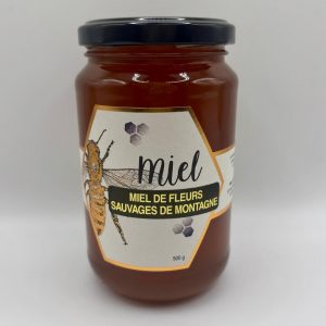 MIEL DE FLEURS DE MONTAGNE 500g
