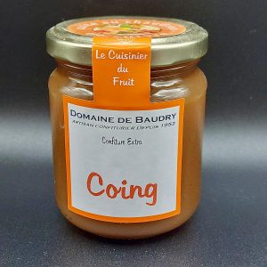 CONFITURE DOMAINE DE BAUDRY AUX COINGS
