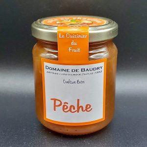 CONFITURE DOMAINE DE BAUDRY A LA PECHE