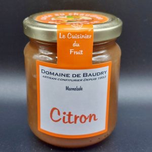 CONFITURE DOMAINE DE BAUDRY AUX CITRONS