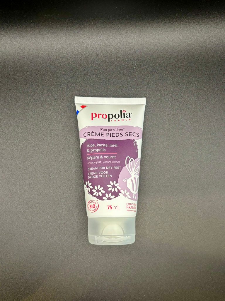 CREME PIEDS SECS A L'ALOE, KARITÉ, MIEL & PROPOLIS / RÉPARE ET NOURRIT