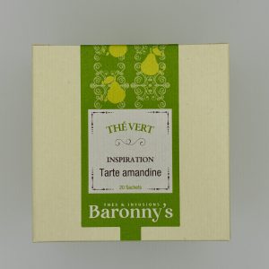 THÉ VERT INSPIRATION TARTE AMANDINE BARONNY'S