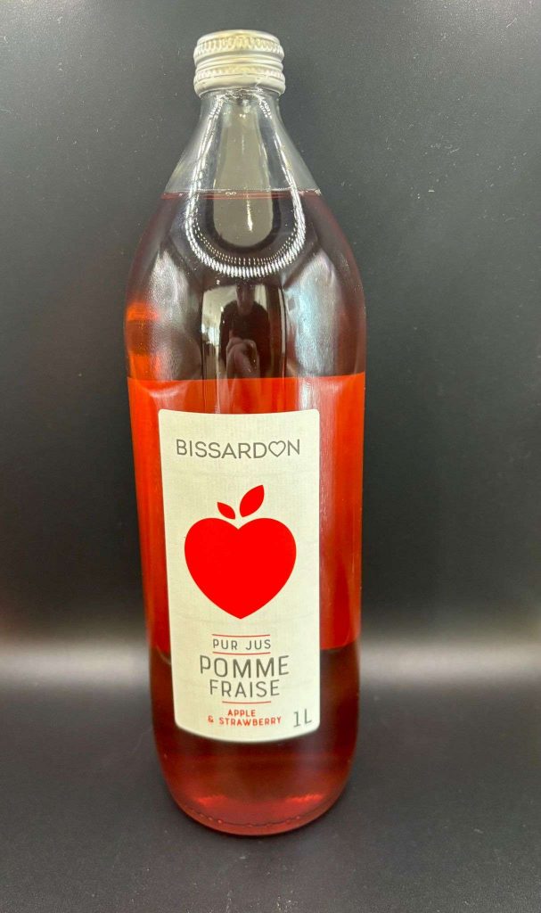 PUR JUS DE POMME & FRAISE BISSARDON