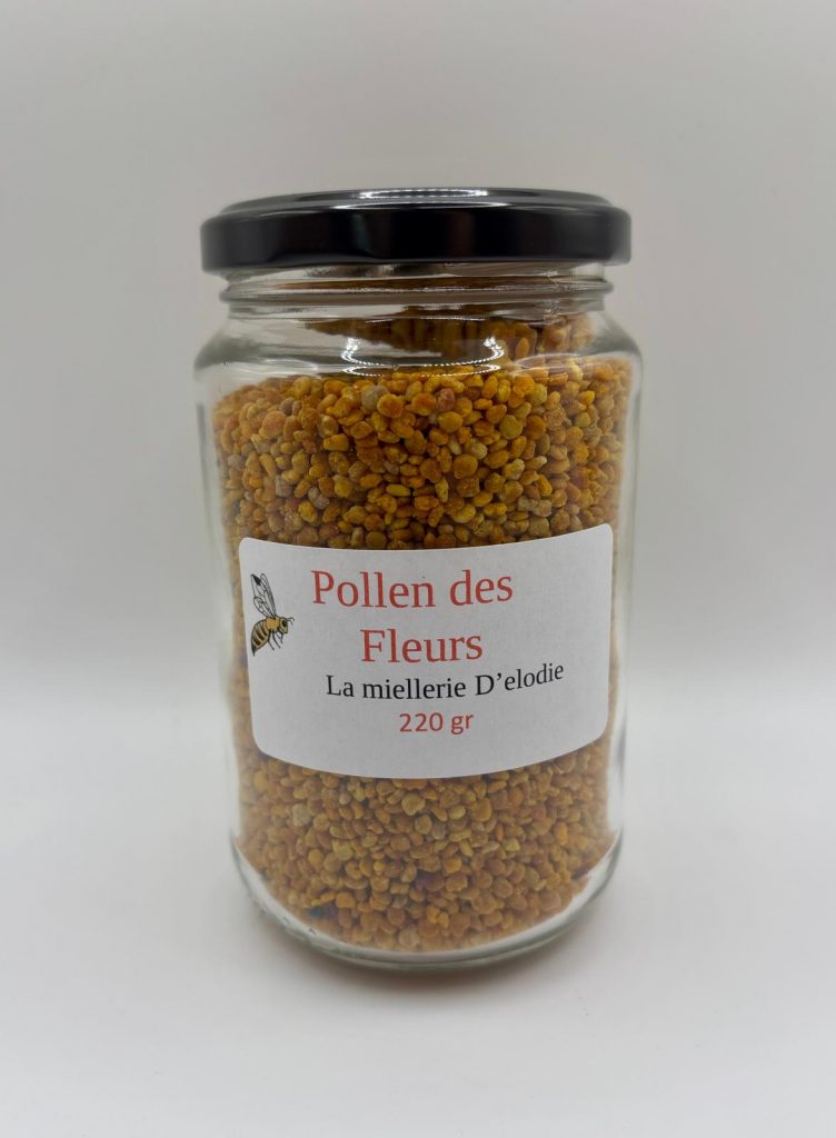 notre Pollen naturel aux notes florales et texture croquante.