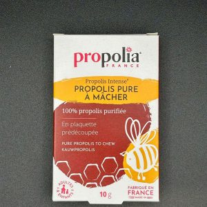 PROPOLIS PURE A MACHER 100% DE PROPOLIS EN PLAQUETTE PRÉDÉCOUPÉE