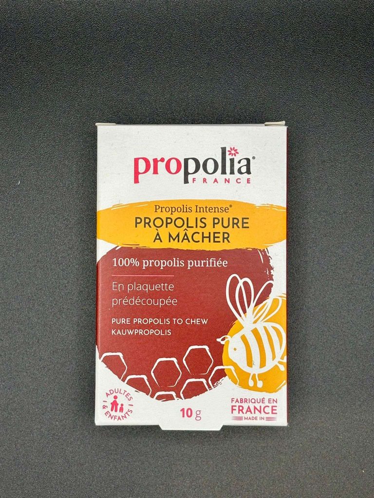 PROPOLIS PURE A MACHER 100% DE PROPOLIS EN PLAQUETTE PRÉDÉCOUPÉE