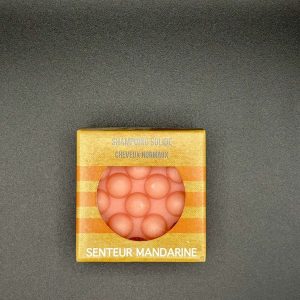 SHAMPOING SOLIDE CHEVEUX NORMAUX SENTEUR MANDARINE
