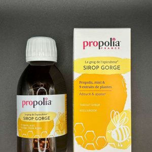 SIROP GORGE PROPOLIS MIEL & 9 EXTRAITS DE PLANTES ADOUCIT ET APAISE