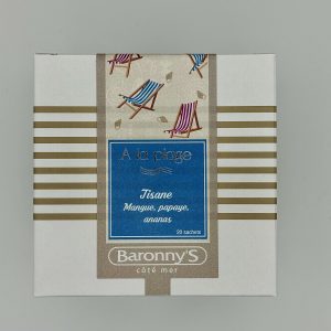 TISANE A LA PLAGE MANGUE PAPAYE & ANANAS BARRONY'S COTÉ MER