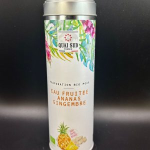 PREPARATION POUR EAUX FRUITÉES BIO ANANAS-GINGEMBRE QUAI SUD