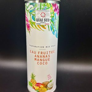 PREPARATION POUR EAUX FRUITÉES BIO ANANAS-MANGUE-COCO QUAI SUD