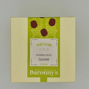THÉ NOIR INSPIRATION CANNELÉ BARONNY'S