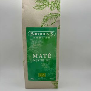 MATÉ EN VRAC BIO A LA MENTHE BARONNY'S