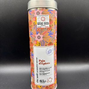 THÉ NOIR EN VRAC AROMATISÉ SAVEUR PAIN D'ÉPICES QUAI SUD
