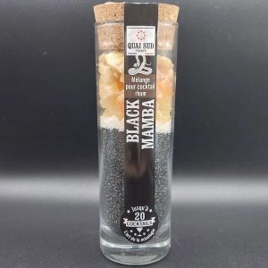MÉLANGE POUR COCKTAIL RHUM BLACK MAMBA QUAI SUD