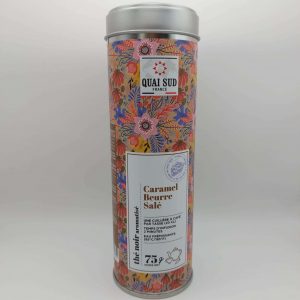 THÉ NOIR EN VRAC AROMATISÉ AU CARAMEL BEURRE SALÉ QUAI SUD