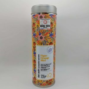 THÉ NOIR EN VRAC AROMATISÉ SAVEUR FIGUE ORANGE & MIEL QUAI SUD