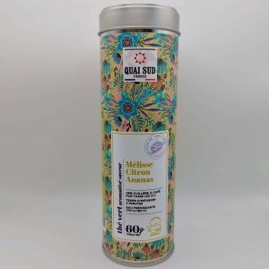 THÉ VERT EN  VRAC AROMATISÉ MÉLISSE CITRON & ANANAS QUAI SUD