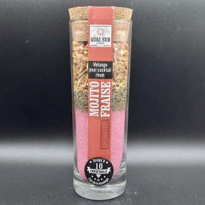 MÉLANGE POUR COCKTAIL RHUM MOJITO FRAISE QUAI SUD