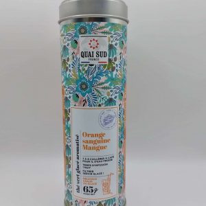 THÉ VERT GLACÉ EN VRAC AROMATISÉ ORANGE SANGUINE & MANGUE QUAI SUD