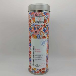 THÉ NOIR EN VRAC AROMATISÉ SAVEUR ROSE & LITCHI QUAI SUD
