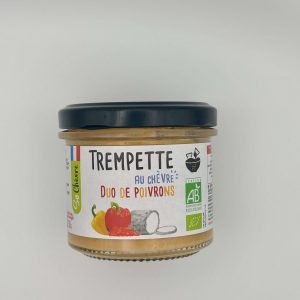 TREMPETTE AU CHEVRE DUO DE POIVRON DE SO CHEVRE