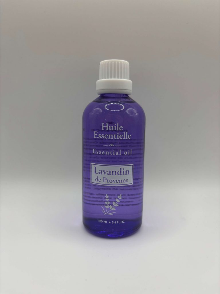 Huile essentielle lavandin Esprit Provence 100ml flacon goutte à goutte relaxante