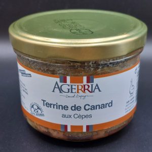 Terrine de Canard aux Cèpes AGGERIA 180gr