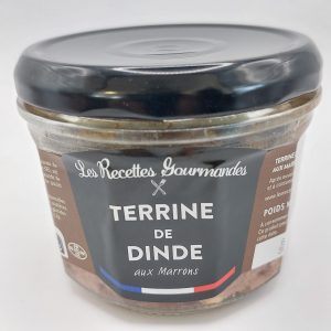 TERRINE DE DINDE AUX MARRONS