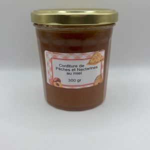 CONFITURE DE PECHES ET NECTARINES AU MIEL