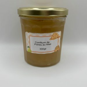 CONFITURE DE POIRE AU MIEL