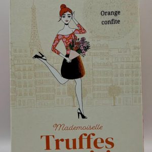 TRUFFES FANTAISIE AUX ÉCORCES D'ORANGE CONFITE