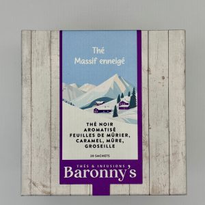 THÉ NOIR AROMATISÉ FEUILLES DE MURIER, CARAMEL, MURE ET GROSEILLE