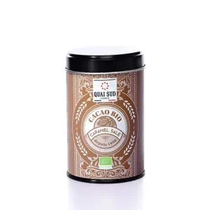 CACAO MAIGRE EN POUDRE AROMATISÉ CARAMEL SALÉ