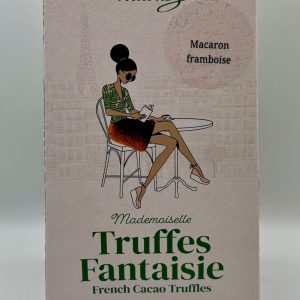 TRUFFES FANTAISIE AUX BRISURES DE MACARON FRAMBOISE