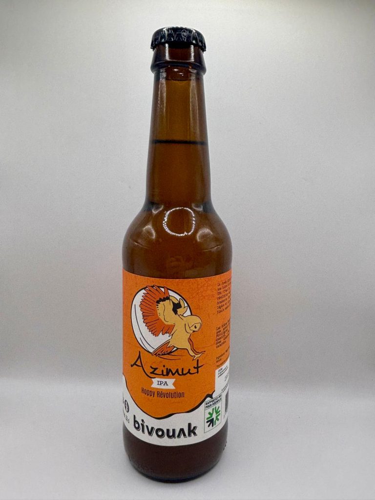 Bière IPA Azimut 33 cL de la marque Bivouak.