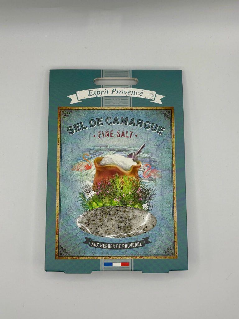 Sel de Camargue aux herbes de Provence de la marque Esprit Provence.